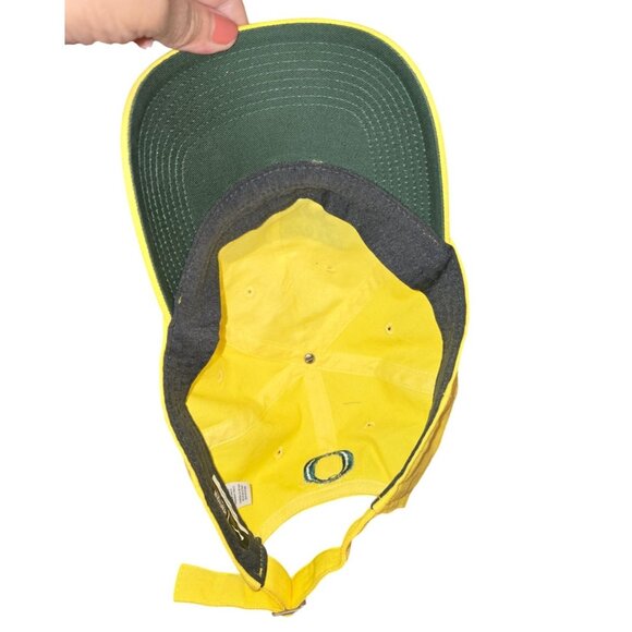 Oregon Ducks Adjustable Yellow Baseball Cap Nike Sportswear Dri-fit OS JJ3669 - Picture 9 of 9